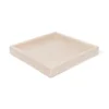 Marmer dienblad beige 30x30cm