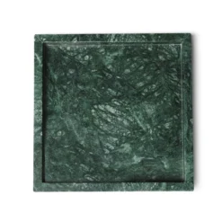 Marmer dienblad groen 30x30cm