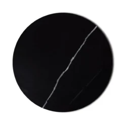 Marmer dienblad rond Ø30cm zwart