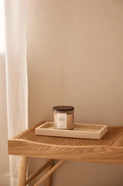 Marmer dienblad tray 15x30cm beige