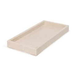 Marmer dienblad tray 15x30cm beige