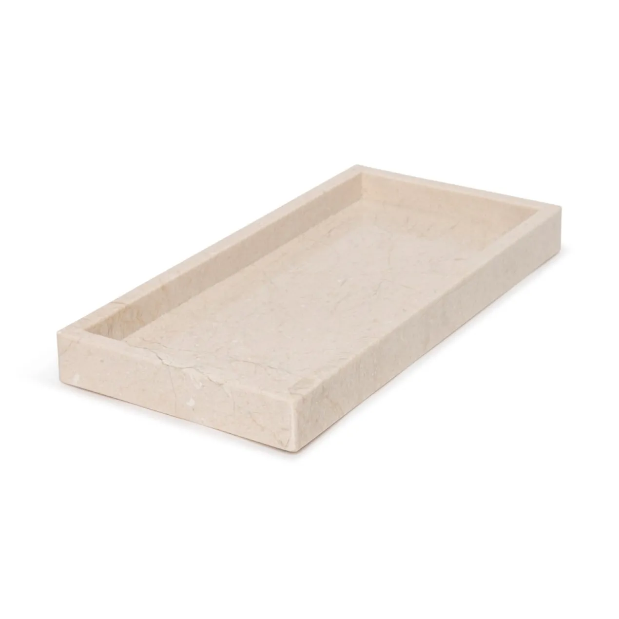 Marmer dienblad tray 15x30cm beige