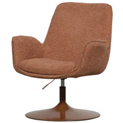 Marten in hoogte verstelbare fauteuil oranje