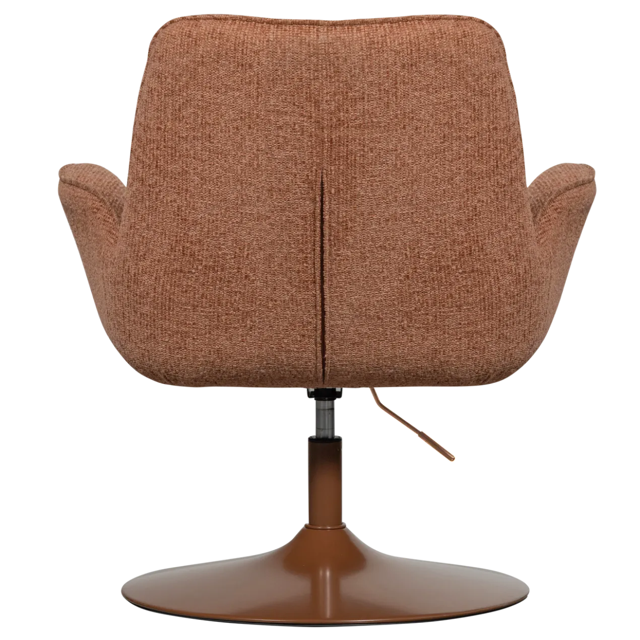 Marten in hoogte verstelbare fauteuil oranje