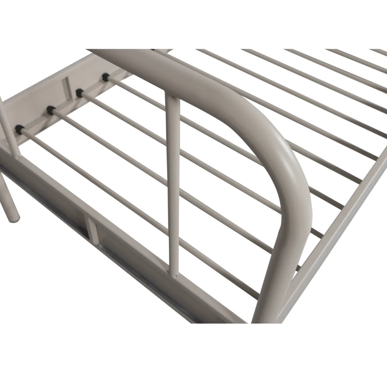 Mata 1-persoons bed metaal zand 90x200 cm
