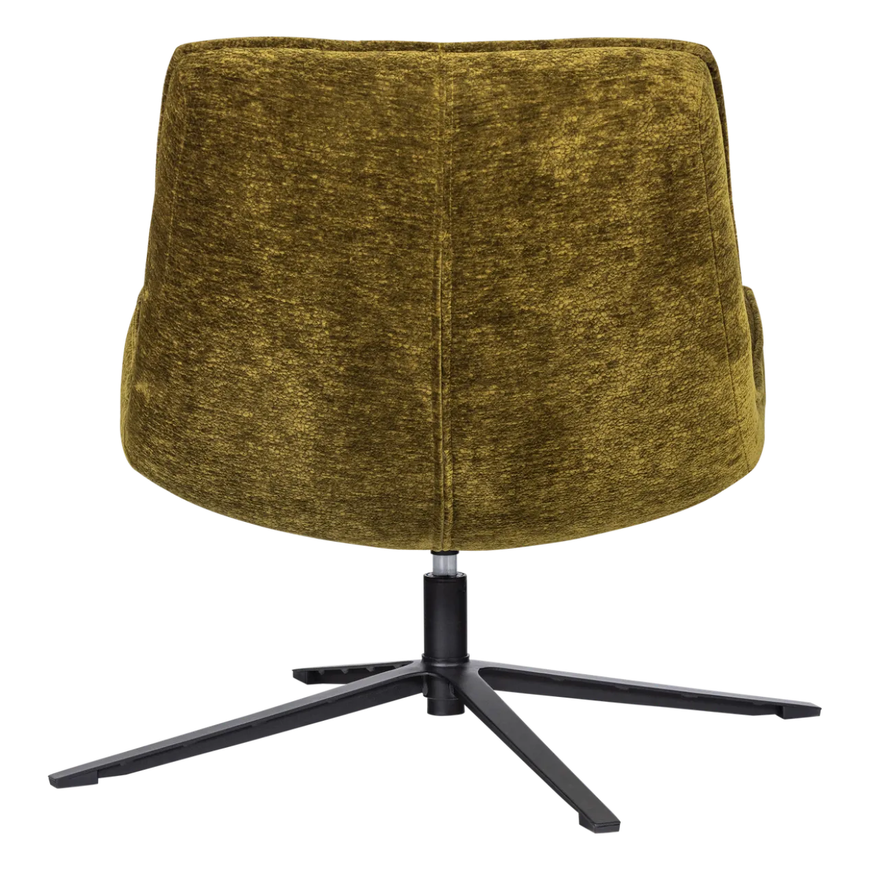 Maudi draaifauteuil chenille structuur groen