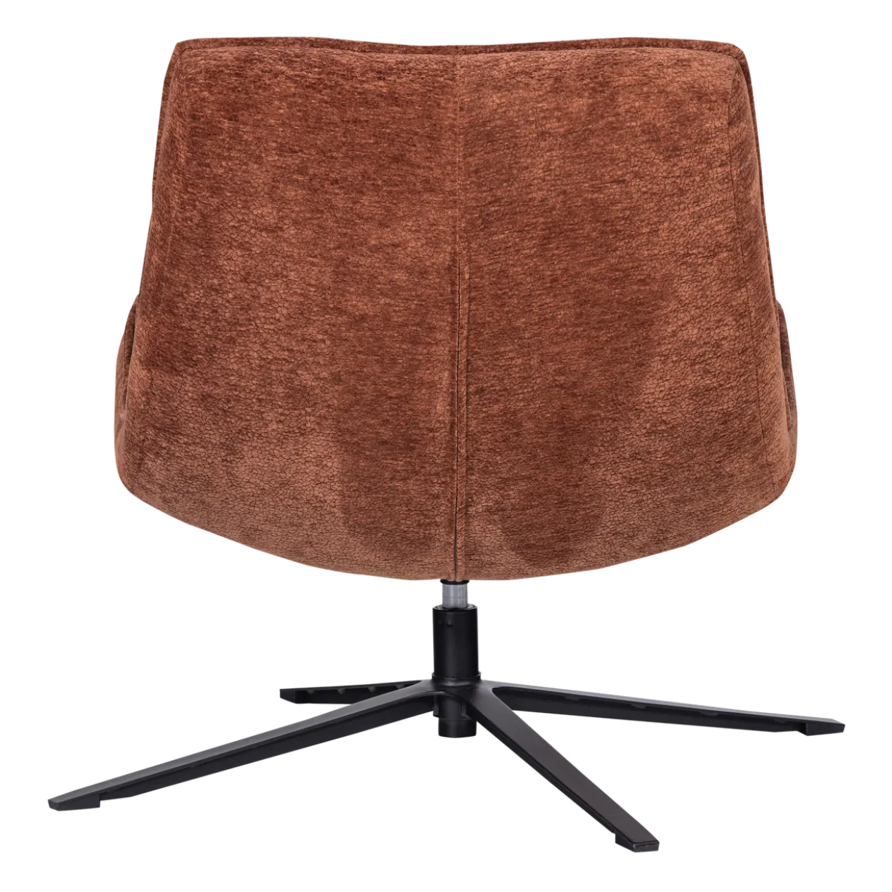 Maudi draaifauteuil chenille structuur bruin