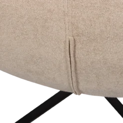 Maudi draaifauteuil naturel