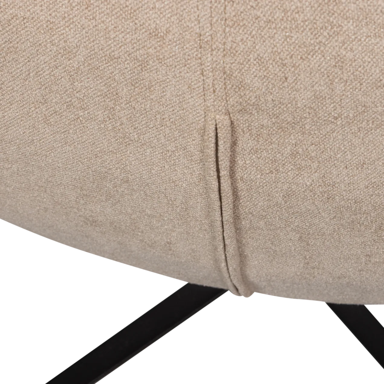 Maudi draaifauteuil naturel