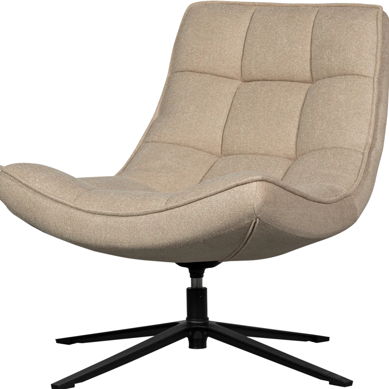 Maudi draaifauteuil naturel