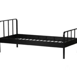 Mees bed metaal zwart 90x200 cm