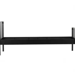 Mees bed metaal zwart 90x200 cm