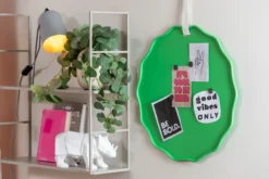 Memo board Funky Wave bright green