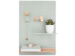 Memo board Perky Mesh iron grayed jade