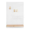 Memo board Perky Mesh iron white