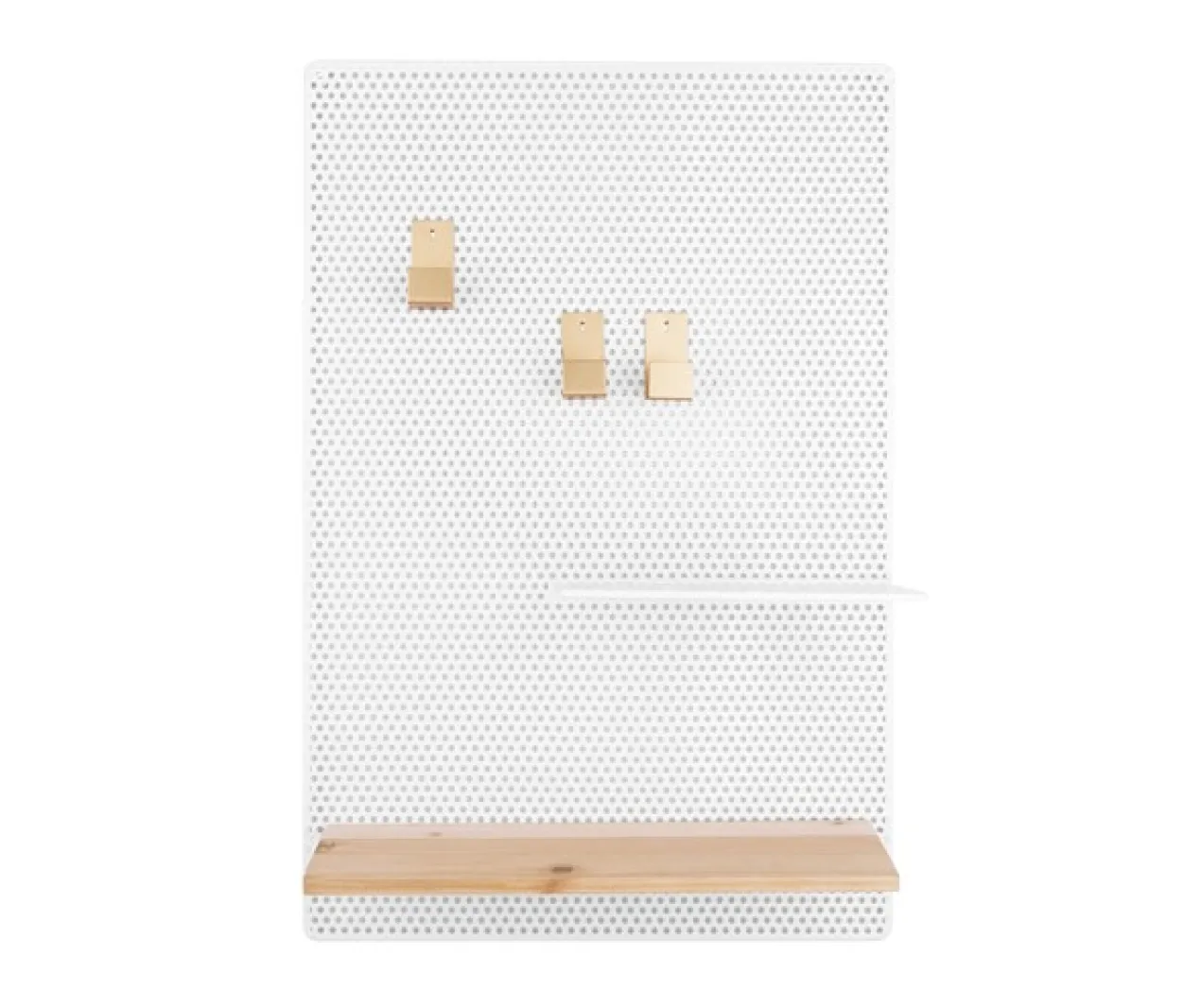 Memo board Perky Mesh iron white