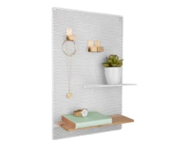 Memo board Perky Mesh iron white