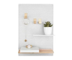 Memo board Perky Mesh iron white
