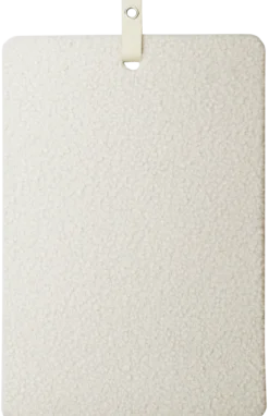 memo prikbord bouclé ecrú 40x60cm