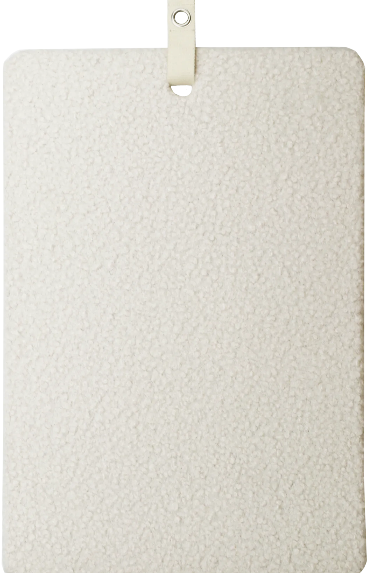 memo prikbord bouclé ecrú 40x60cm