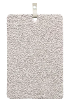 Memo prikbord bouclé zand 40x60cm