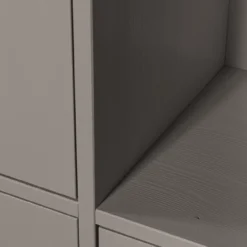 Merel opbergkast grenen warmgrijs [fsc]