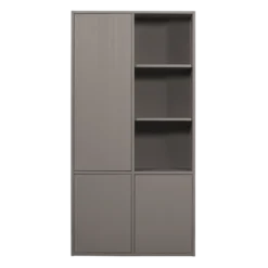 Merel opbergkast grenen warmgrijs [fsc]