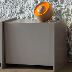Mero tafellamp 20xo21 cm metaal hoogglans lichtroze