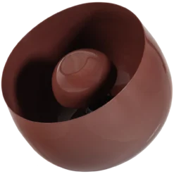 Mero tafellamp 25xo26 cm metaal hoogglans rood