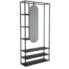 Metalen kledingrek Jonny - 100 x 200 cm Zwart