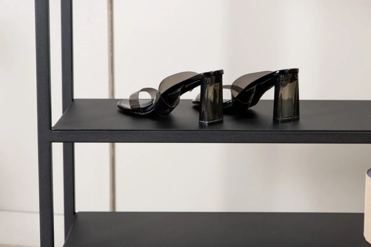 Metalen kledingrek Jonny - 100 x 200 cm Zwart