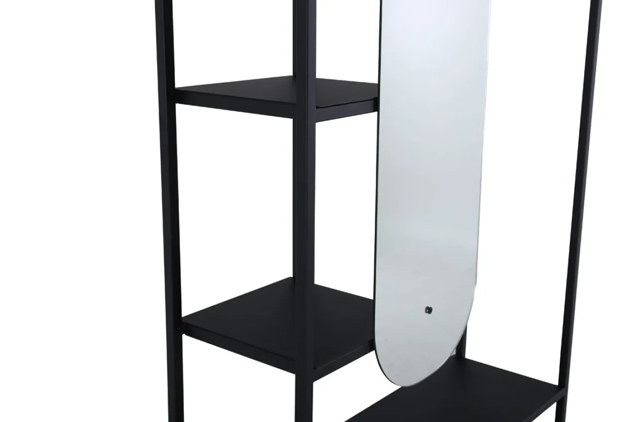 Metalen kledingrek Jonny - 100 x 200 cm Zwart