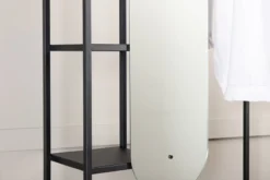 Metalen kledingrek Jonny - 100 x 200 cm Zwart