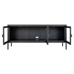 Metalen tv meubel Ellis Ellis metalen tv meubel zwart - 130 x 40 cm