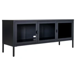 Metalen tv meubel Ellis Ellis metalen tv meubel zwart - 130 x 40 cm