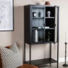 Metalen vitrinekast Claes Wit