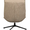 Milaro draaifauteuil naturel melange