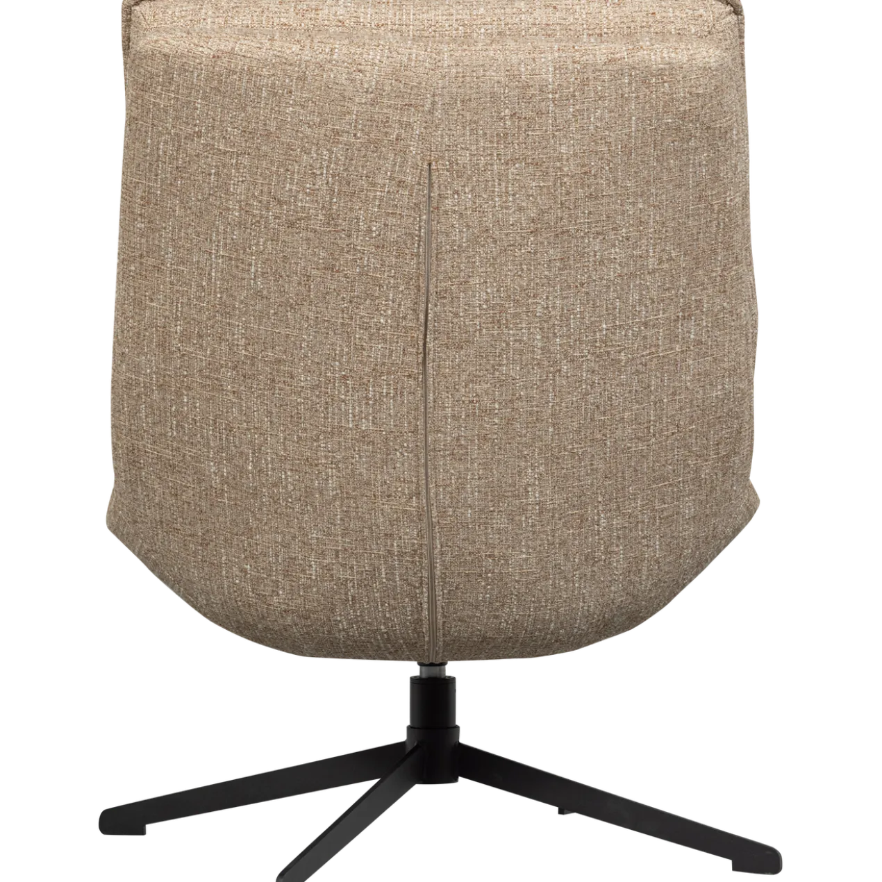 Milaro draaifauteuil naturel melange