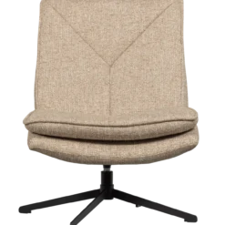 Milaro draaifauteuil naturel melange