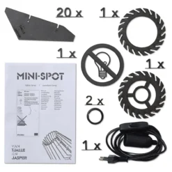 Mini-spot - Black - Tafellamp