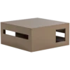 Modern salontafel mdf hout hoogglans zand