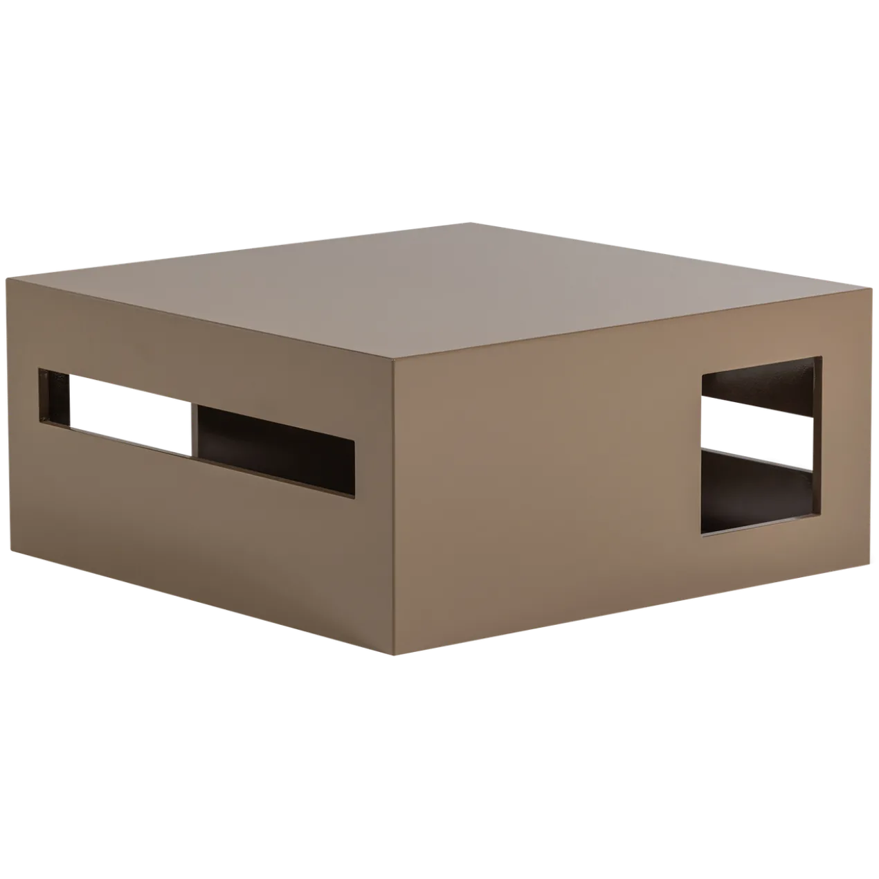 Modern salontafel mdf hout hoogglans zand
