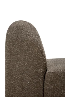 Modulaire bank Bulky 1 seat cedar