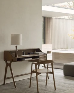 Modulaire bank Bulky voetenbank cedar