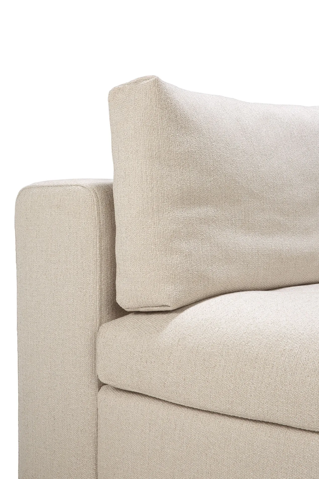 Modulaire bank Mellow - corner - off white