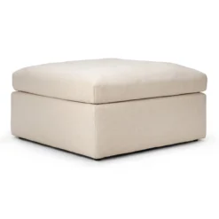 Modulaire bank Mellow - footstool - off white