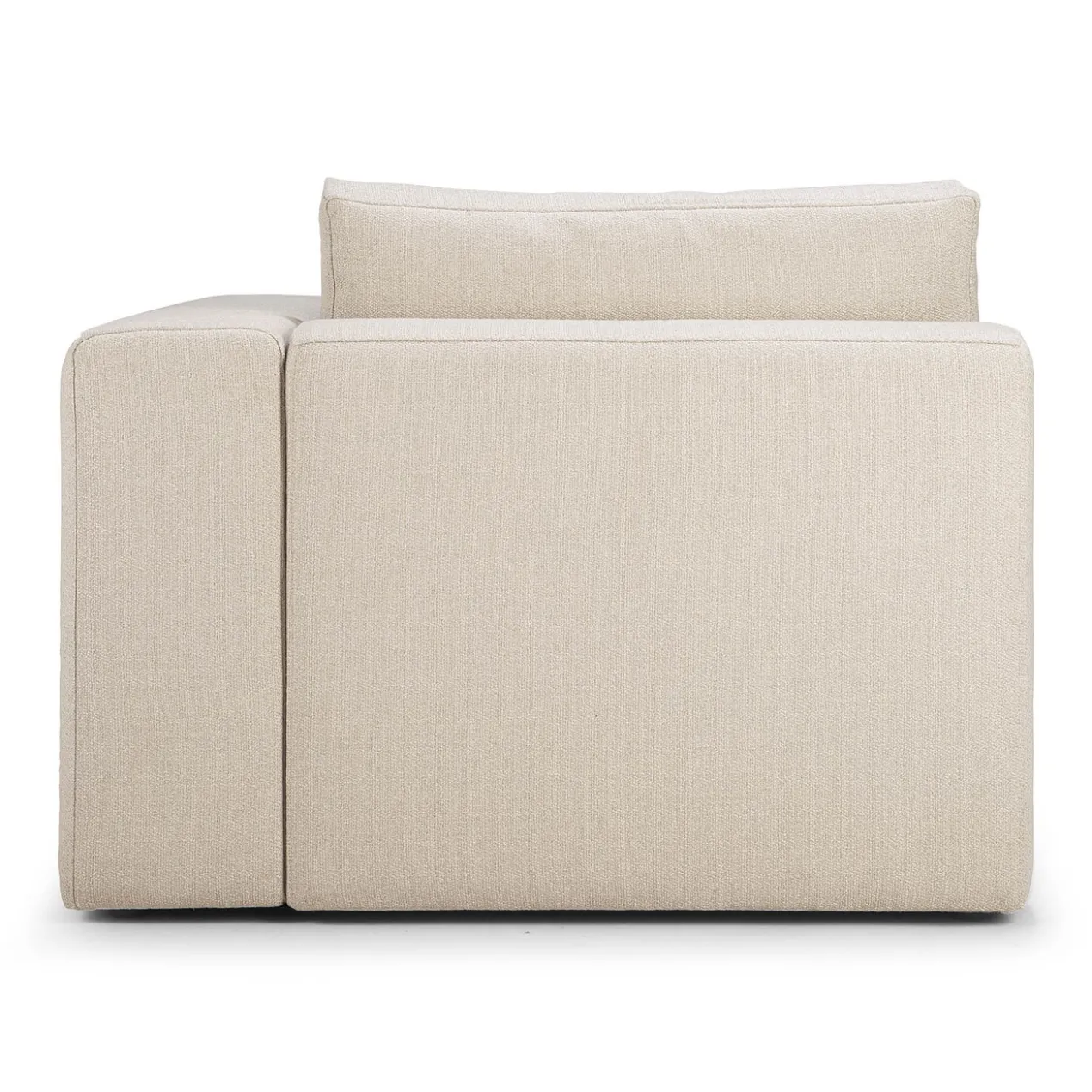 Modulaire bank Mellow - leuning links - off white