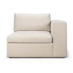 Modulaire bank Mellow - leuning links - off white