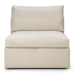 Modulaire bank Mellow - 1 seat - off white
