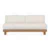 Modulaire bank Monocle outdoor wit set lounge + 2 zits L